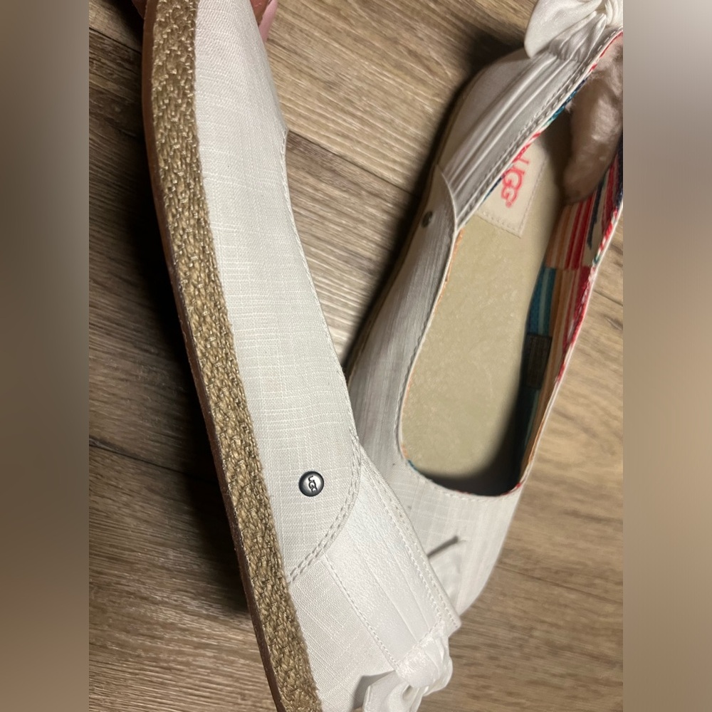 UGG White Ballet Flats - Picture 5 of 5